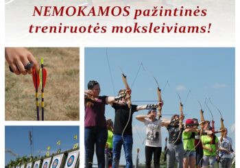 Visą rugsėjį – nemokamos pažintinės treniruotės moksleiviams